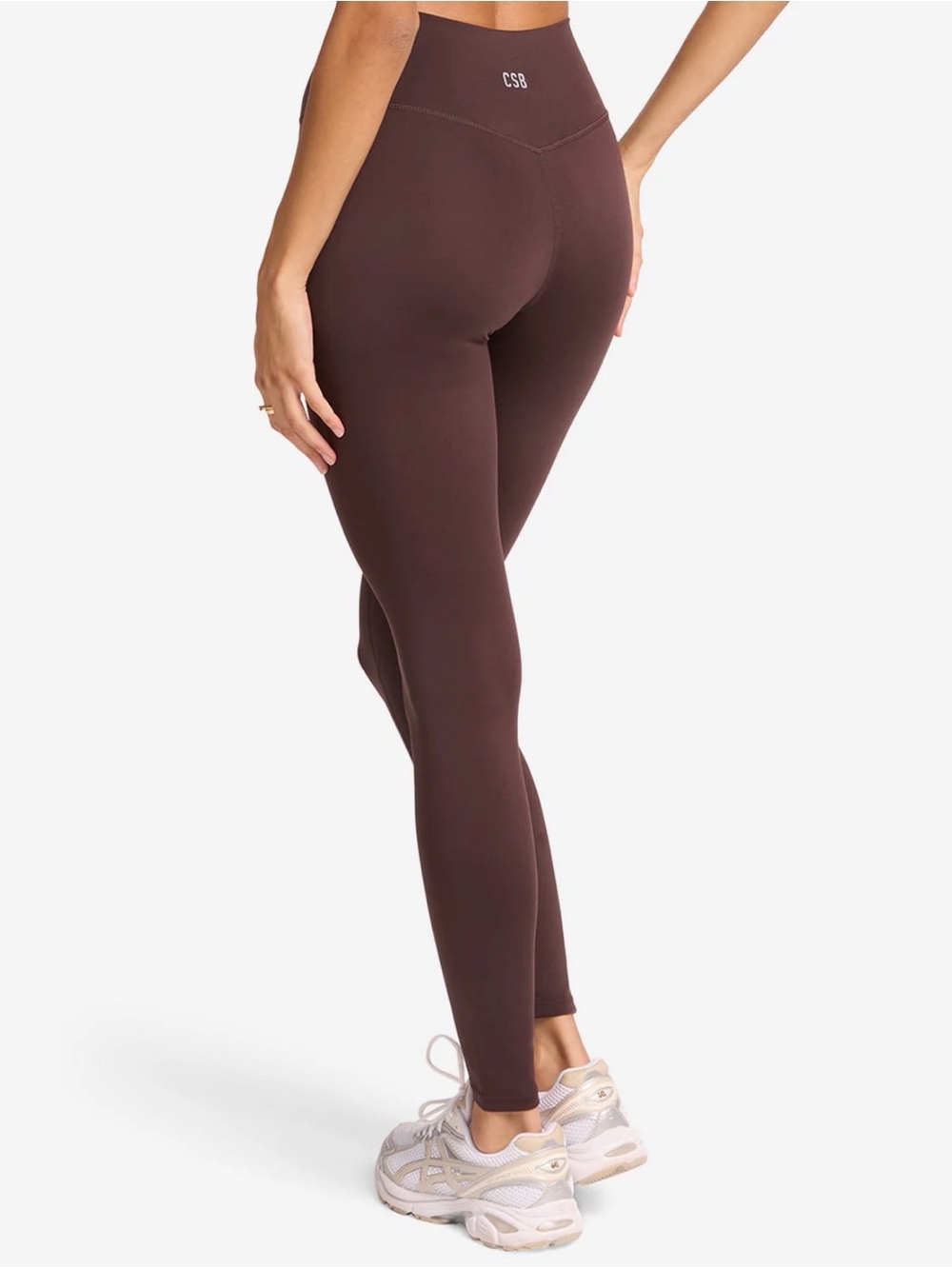 CSB Serenity Espresso Lexi Crop Leggings Matching Set - Picture 6 of 6